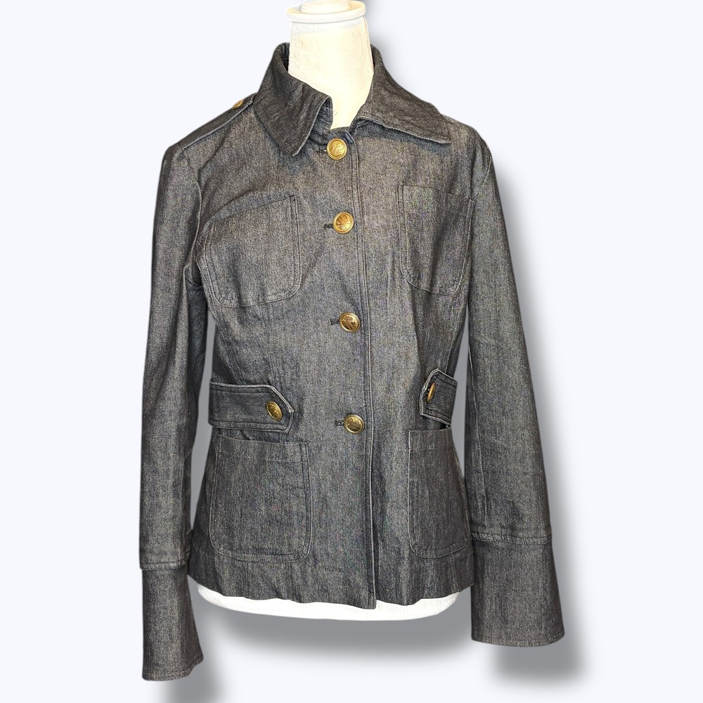 Sandro Sportswear Womens Jacket  Size M Military Safari Pockets‎ Streetwear